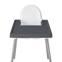 MANTEL DE SILICÓN PARA SILLA ALTA DE BEBÉ , NEGRO