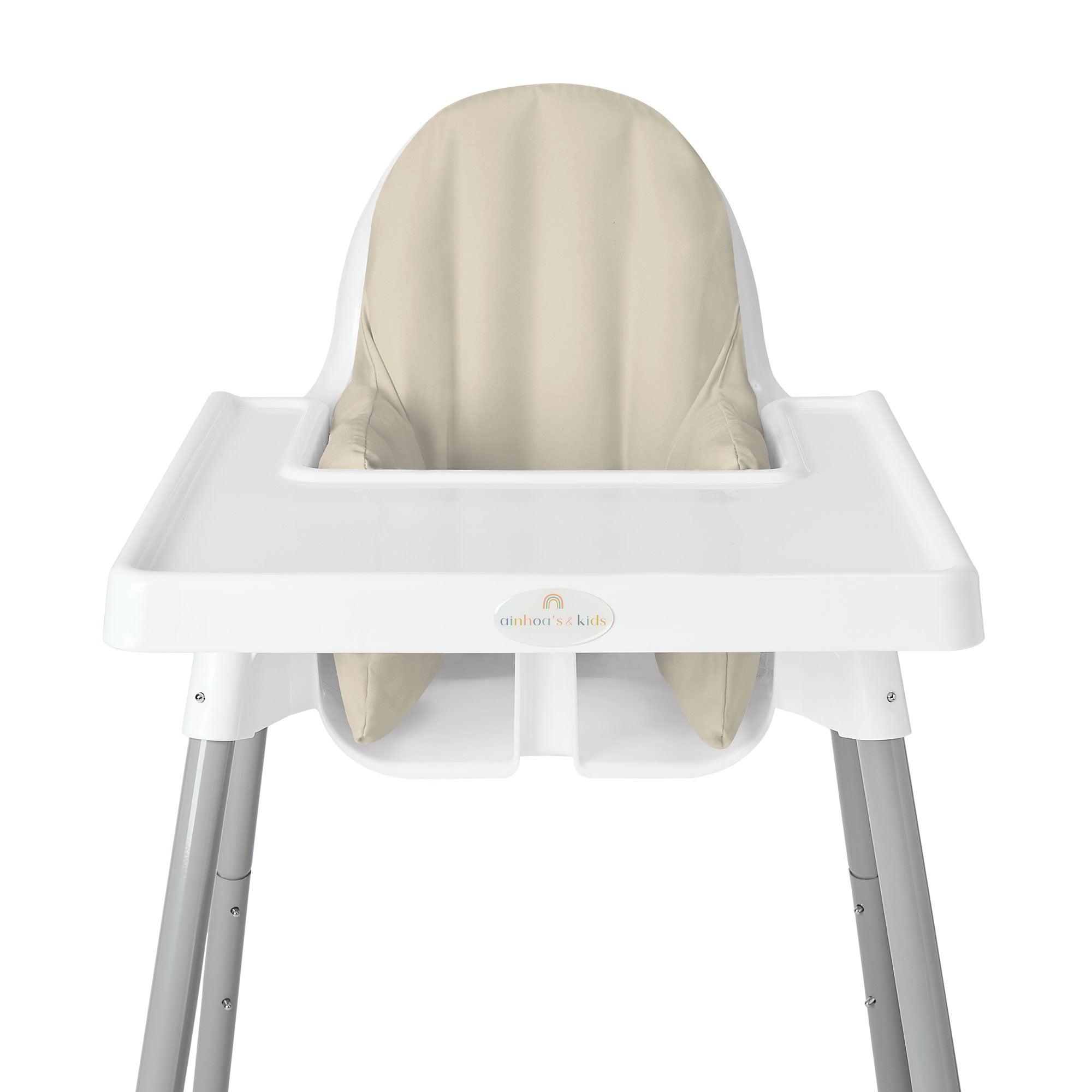 FUNDA PARA SILLA ALTA, BEIGE