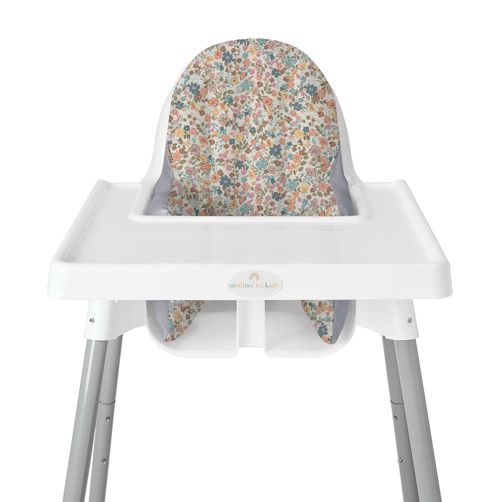 FUNDA PARA SILLA ALTA, FLOR PINTADA