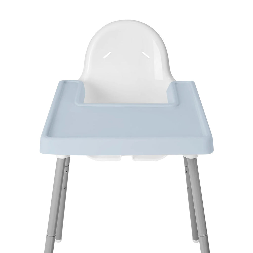 MANTEL DE SILICÓN PARA SILLA ALTA DE BEBÉ , BABY BLUE