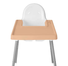 MANTEL DE SILICÓN PARA SILLA ALTA DE BEBÉ , DURAZNO SUAVE